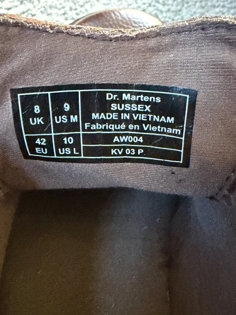 Dr. Martens Sussex Industrial Chukka Boots Men’s 9
